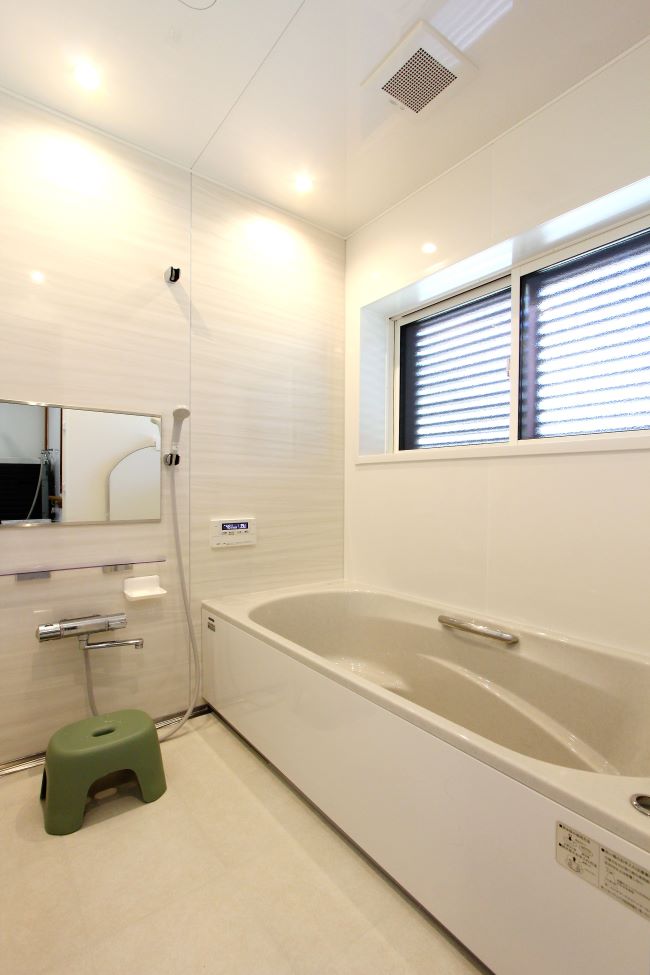 ホーローのバスルーム